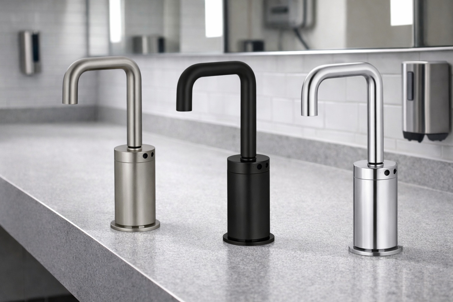 Touchless faucet image for fixture schedule coordination